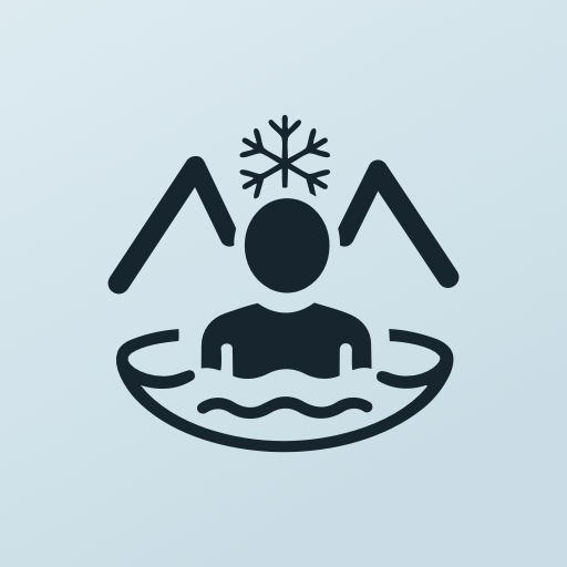 Eisbaden Icon hochauflösend